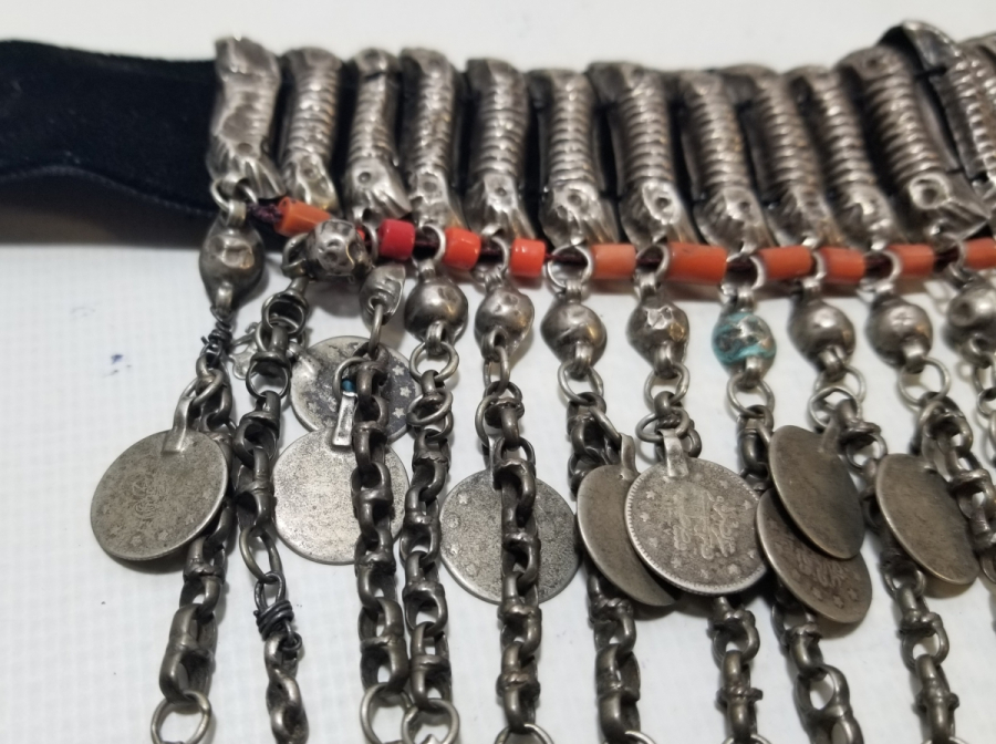 ÜZERİ OSMANLI PARALI OSMANLI DÖNEMİ MERCAN TAŞLI GIDIKLIK - GERDANLIK