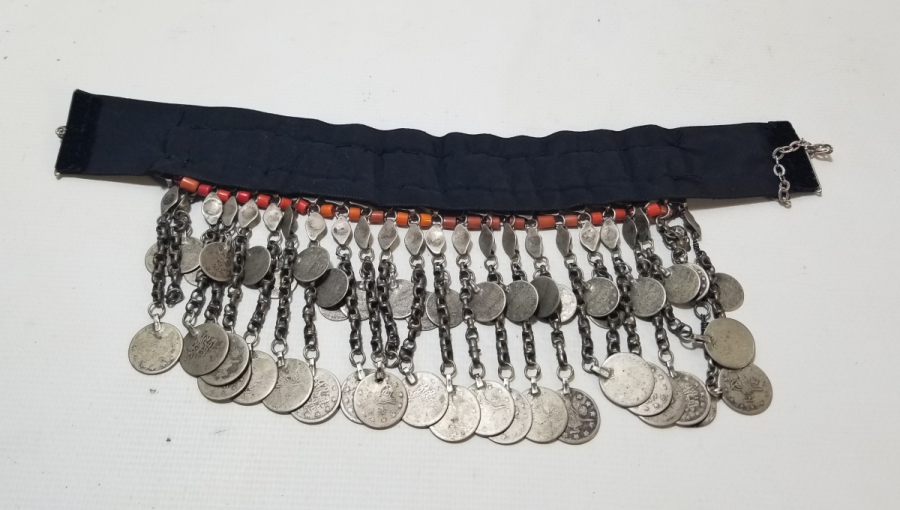 ÜZERİ OSMANLI PARALI OSMANLI DÖNEMİ MERCAN TAŞLI GIDIKLIK - GERDANLIK