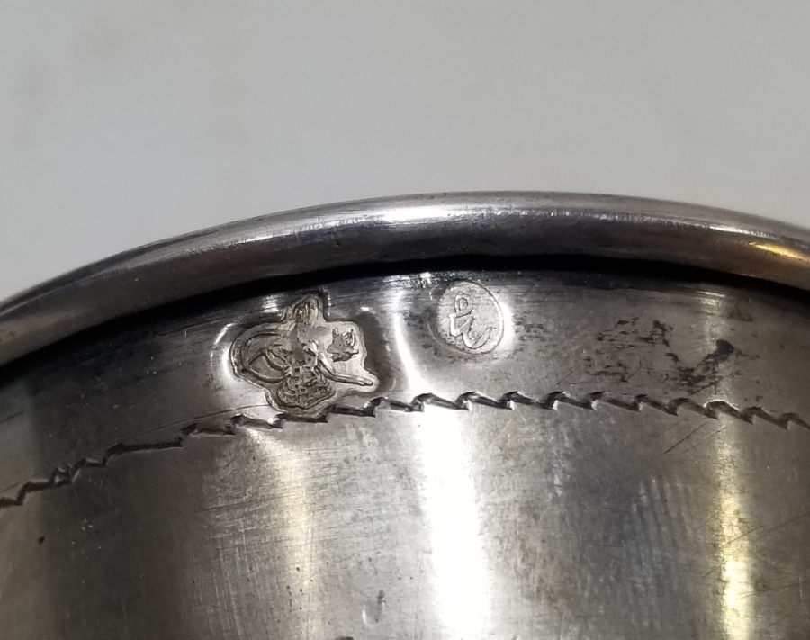 ORİJİNAL KUTUSUNDA OSMANLI DÖNEMİ GÜMÜŞ BARDAK