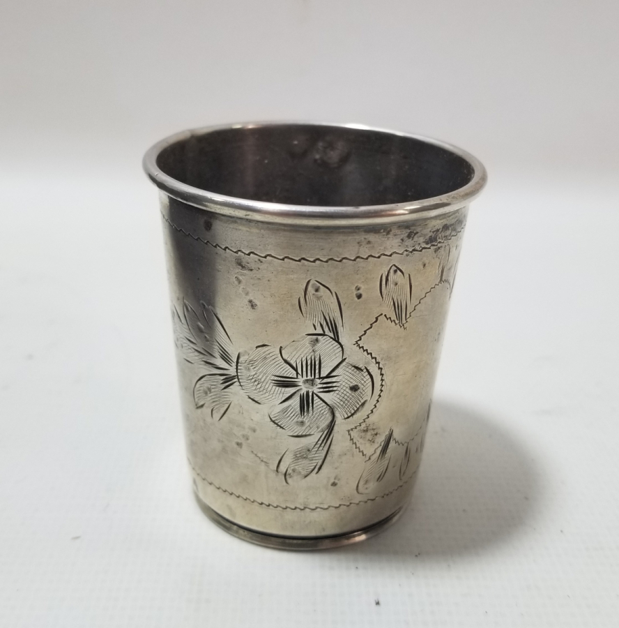 ORİJİNAL KUTUSUNDA OSMANLI DÖNEMİ GÜMÜŞ BARDAK