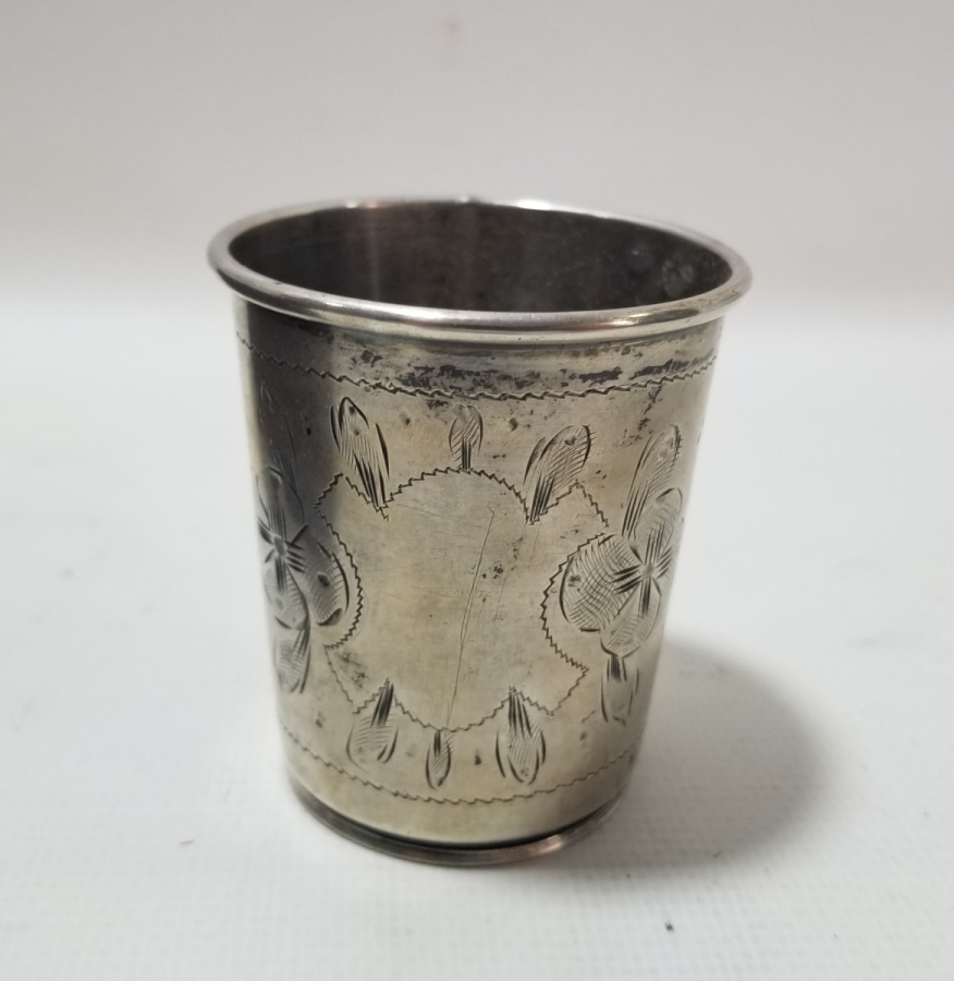 ORİJİNAL KUTUSUNDA OSMANLI DÖNEMİ GÜMÜŞ BARDAK