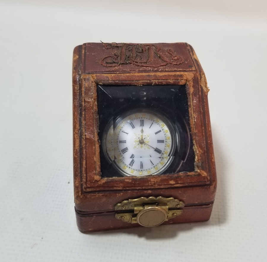 NADİR TİPTE OSMANLI DÖNEMİ LEVANTEN CEP SAATİ STANDI