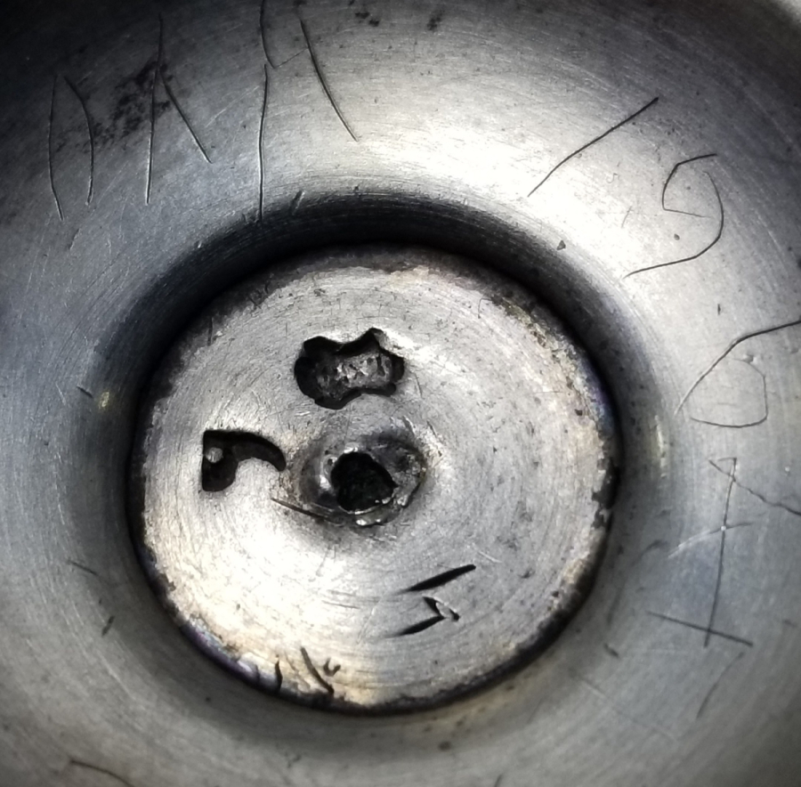 ANTİKA GÜMÜŞ SAVATLI RUS KADEH