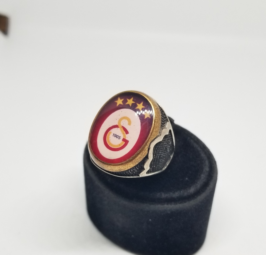 ÖZEL YAPIM GÜMÜŞ GALATASARAY TARAFTAR YÜZÜĞÜ
