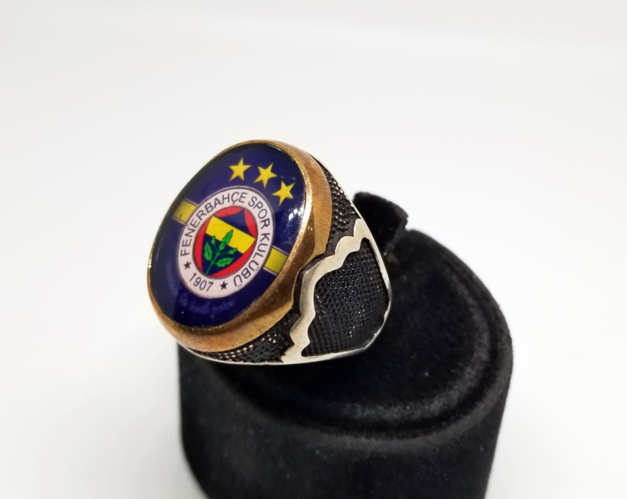 ÖZEL YAPIM GÜMÜŞ FENERBAHÇE TARAFTAR YÜZÜĞÜ