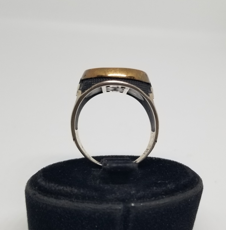 ÖZEL YAPIM GÜMÜŞ BEŞİKTAŞ TARAFTAR YÜZÜĞÜ