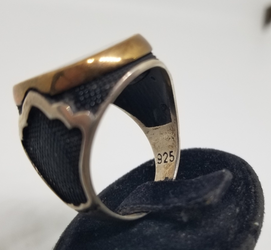 ÖZEL YAPIM GÜMÜŞ BEŞİKTAŞ TARAFTAR YÜZÜĞÜ