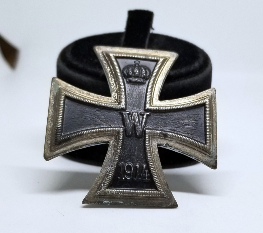 ÇOK NADİR 1. DÜNYA SAVAŞI DÖNEMİ 1. DERECE DEMİR HAÇ NİŞANI