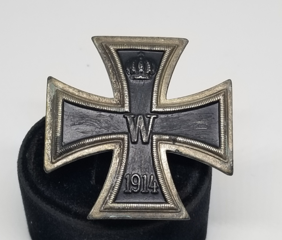 ÇOK NADİR 1. DÜNYA SAVAŞI DÖNEMİ 1. DERECE DEMİR HAÇ NİŞANI