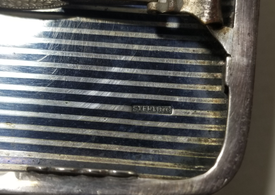 SAVATLI GÜMÜŞ ANTİKA İNGİLİZ SİGARA TABAKASI