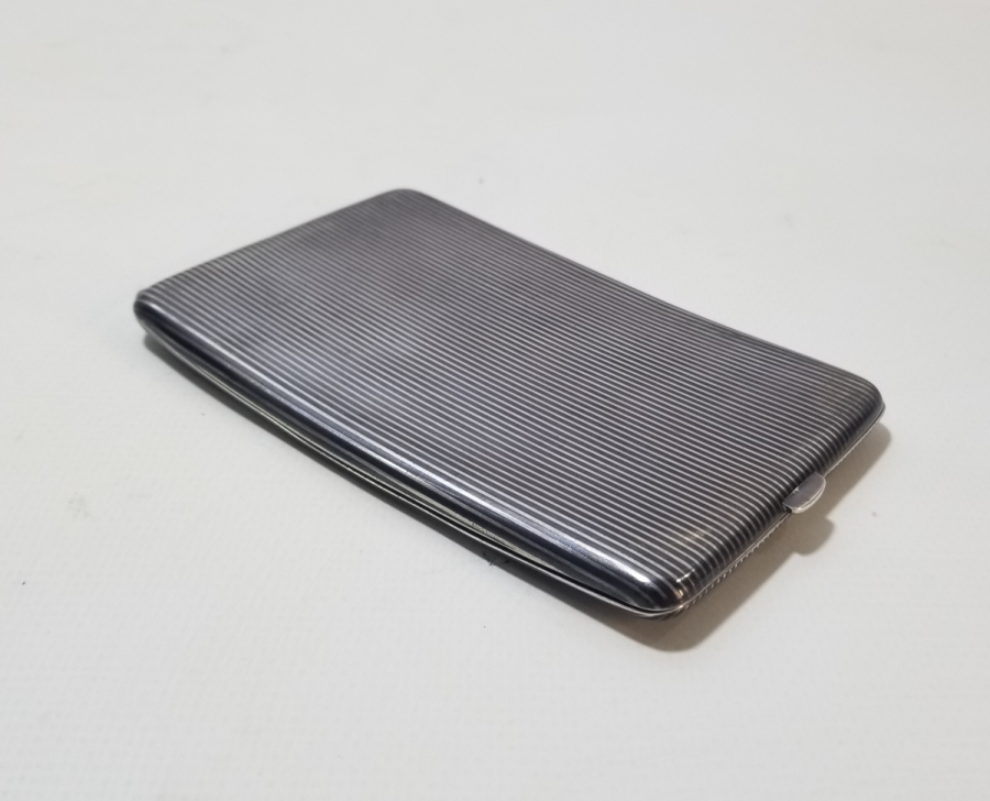 SAVATLI GÜMÜŞ ANTİKA İNGİLİZ SİGARA TABAKASI