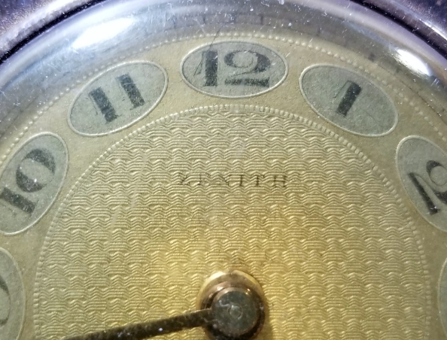 ORİJİNAL KUTUSUNDA ÇOK NADİR ZENITH MASA SAATİ