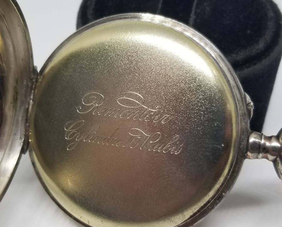 İNGİLİZLERİN OSMANLI PAZARI İÇİN YAPTIĞI RENKLİ KADRANLI GÜMÜŞ KASA KURMALI CEP SAATİ