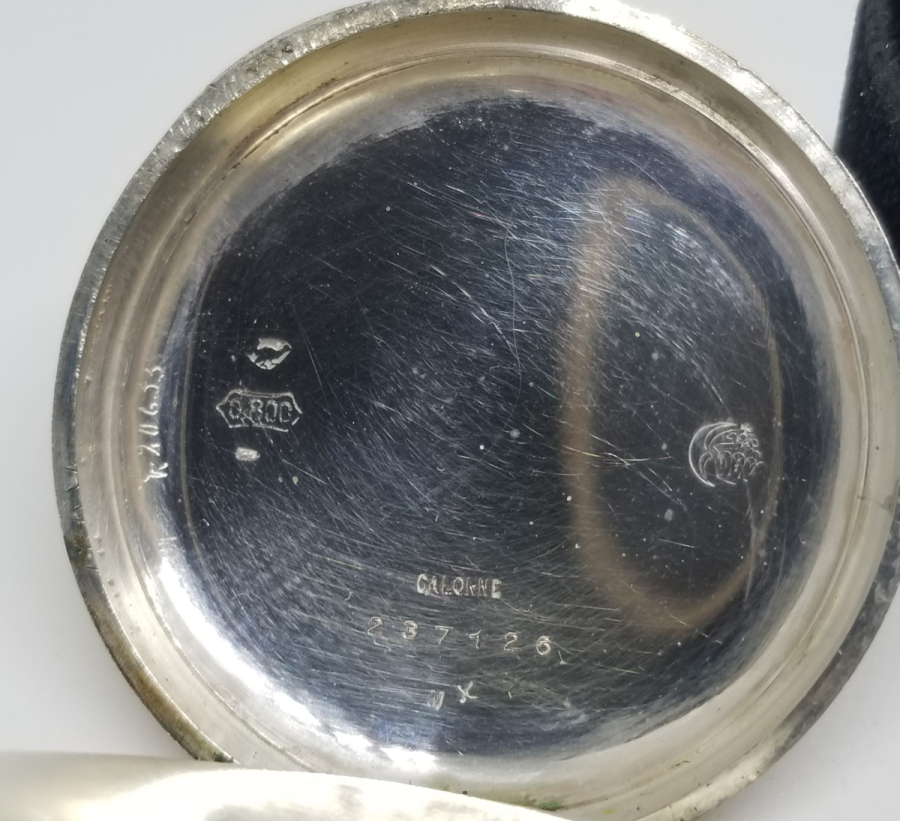 İNGİLİZLERİN OSMANLI PAZARI İÇİN YAPTIĞI RENKLİ KADRANLI GÜMÜŞ KASA KURMALI CEP SAATİ