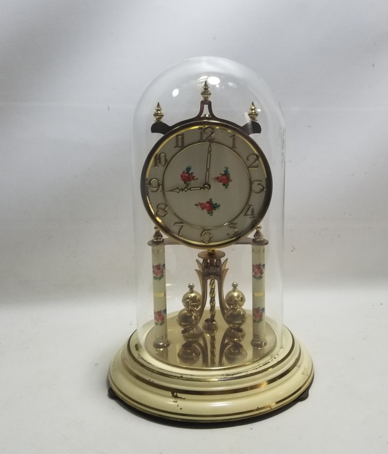 NADİR TİPTE ANTİKA KURMALI MASA SAATİ