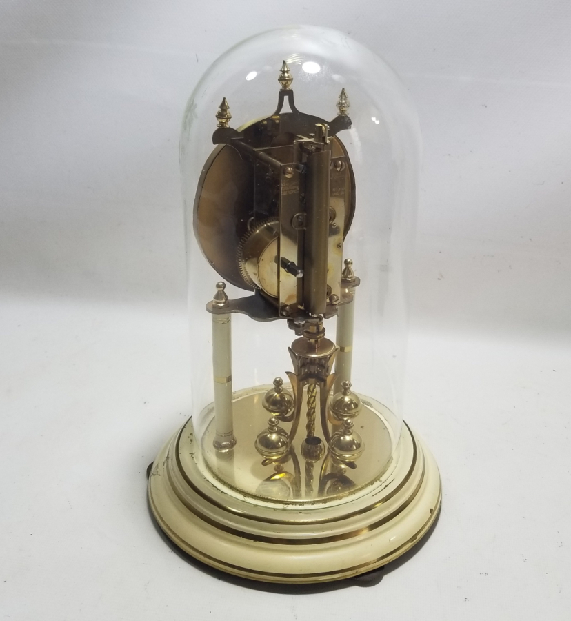 NADİR TİPTE ANTİKA KURMALI MASA SAATİ