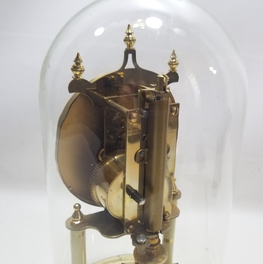 NADİR TİPTE ANTİKA KURMALI MASA SAATİ