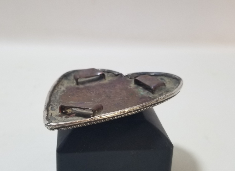 OSMANLI DÖNEMİ SAVATLI GÜMÜŞ ÇERKEZ İŞİ AT DÖŞLÜĞÜ