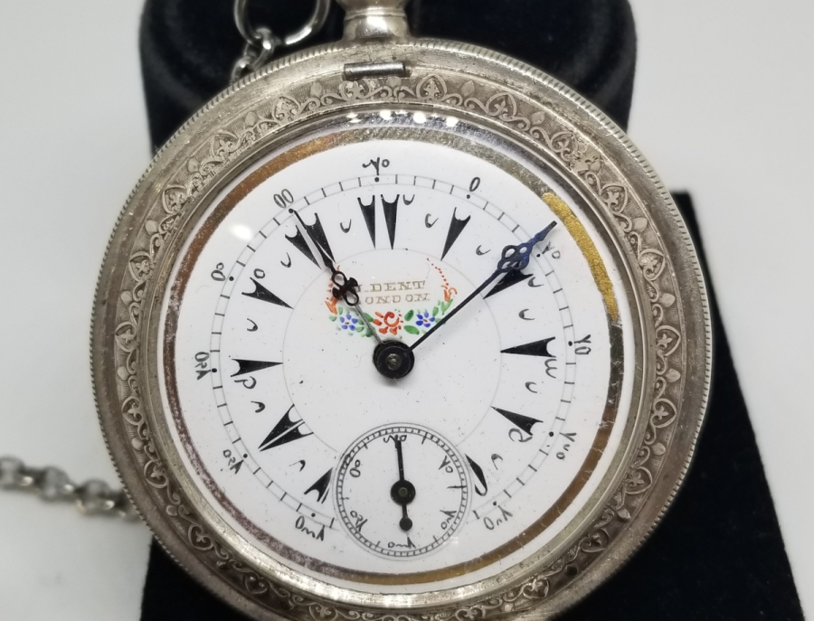 OSMANLI DÖNEMİ DENT LONDON SUBAY CEP SAATİ