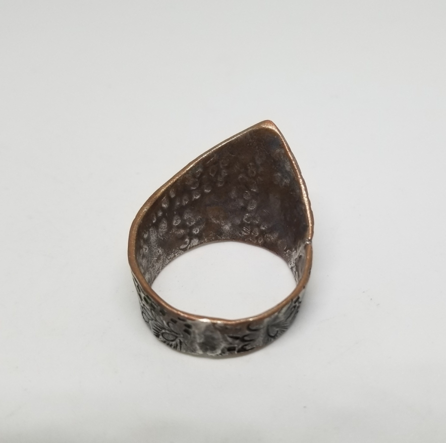 OSMANLI DÖNEMİ KABARTMA İŞÇİLİKLİ ZİHGİR - OKÇU YÜZÜĞÜ