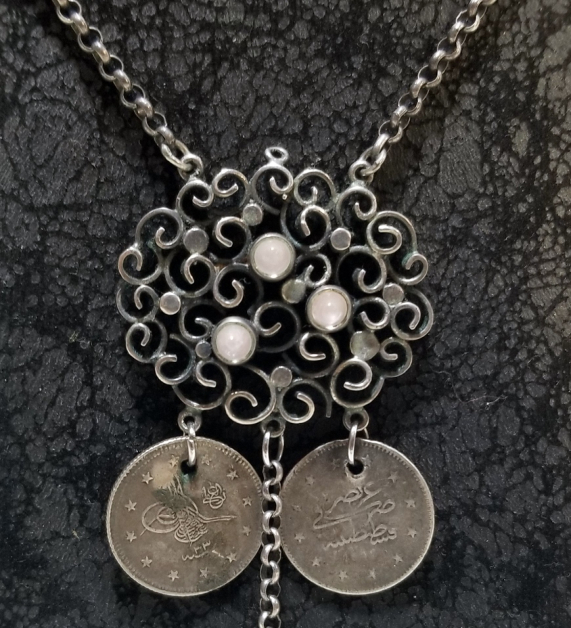 ÖZEL YAPIM GÜMÜŞ GERDANLIK