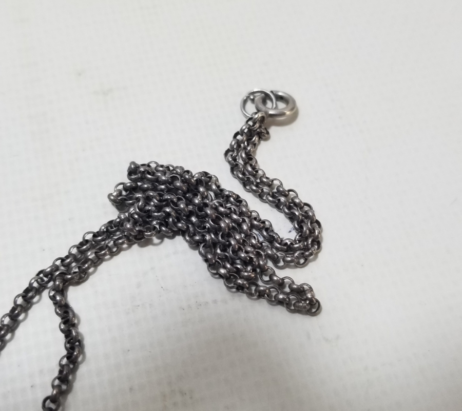 ÖZEL YAPIM GÜMÜŞ GERDANLIK