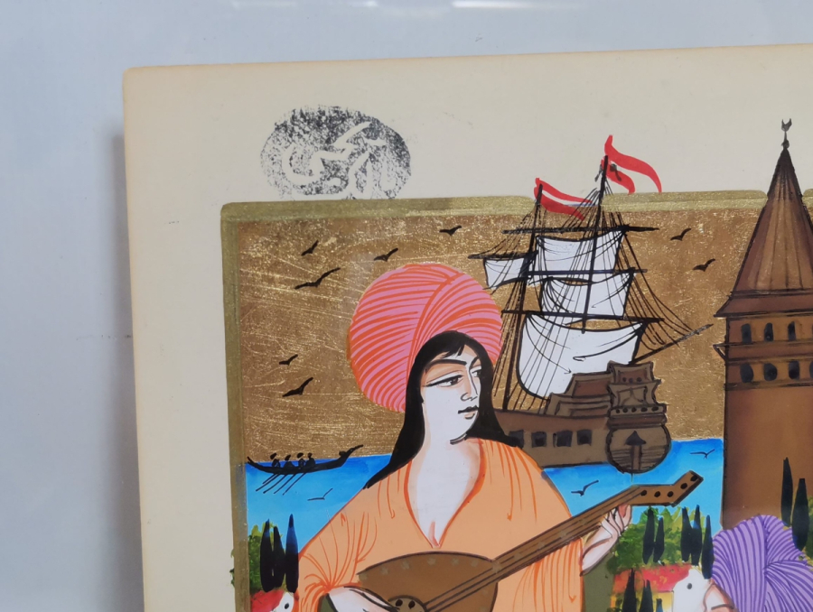 GALATA KULESİ GÖRSELLİ ÖZEL YAPIM GRAVÜR