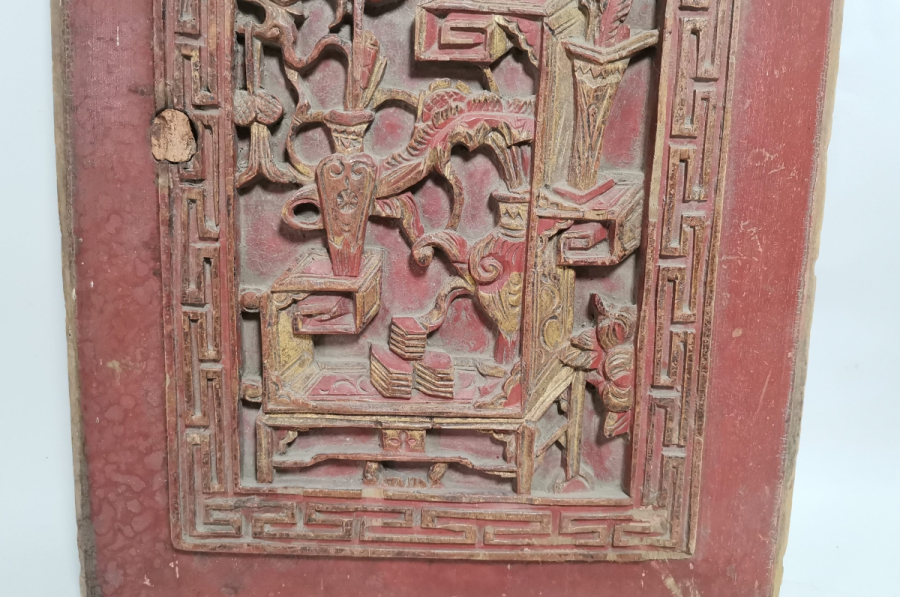 OSMANLI DÖNEMİ ÇOK NADİR EDİRNEKARİ DOLAP KAPAĞI PARÇASI