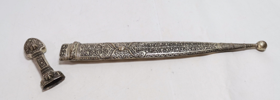 ANTİKA ÇERKES KAMASI SAPI VE KINI