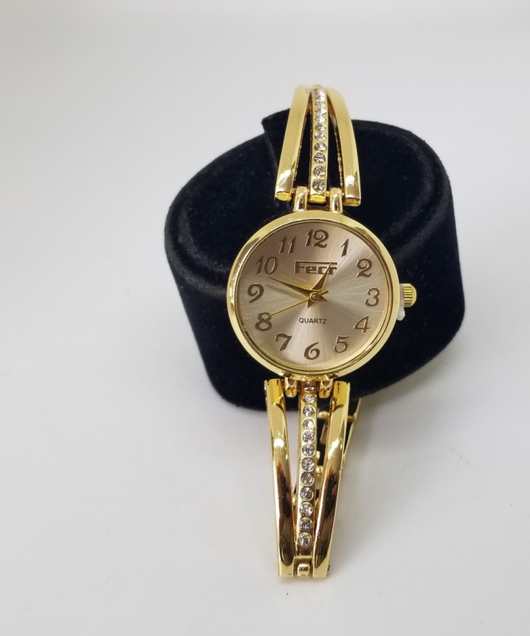 ALTIN KAPLAMA NOSTALJİK KOL SAATİ