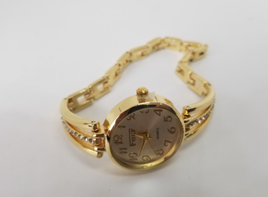 ALTIN KAPLAMA NOSTALJİK KOL SAATİ