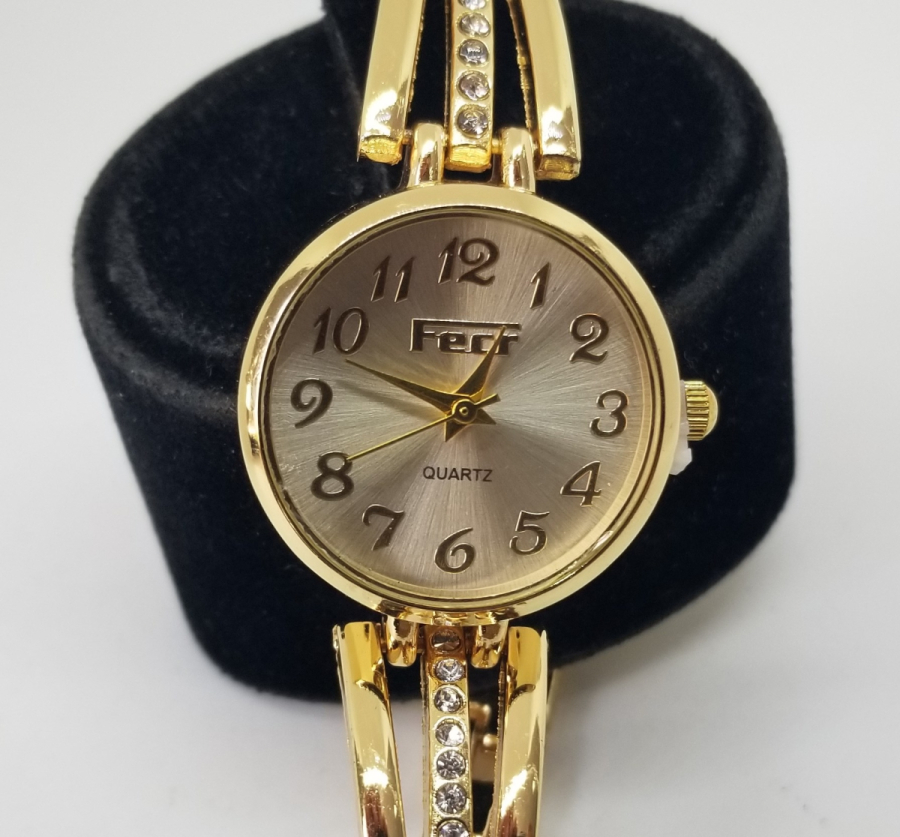 ALTIN KAPLAMA NOSTALJİK KOL SAATİ