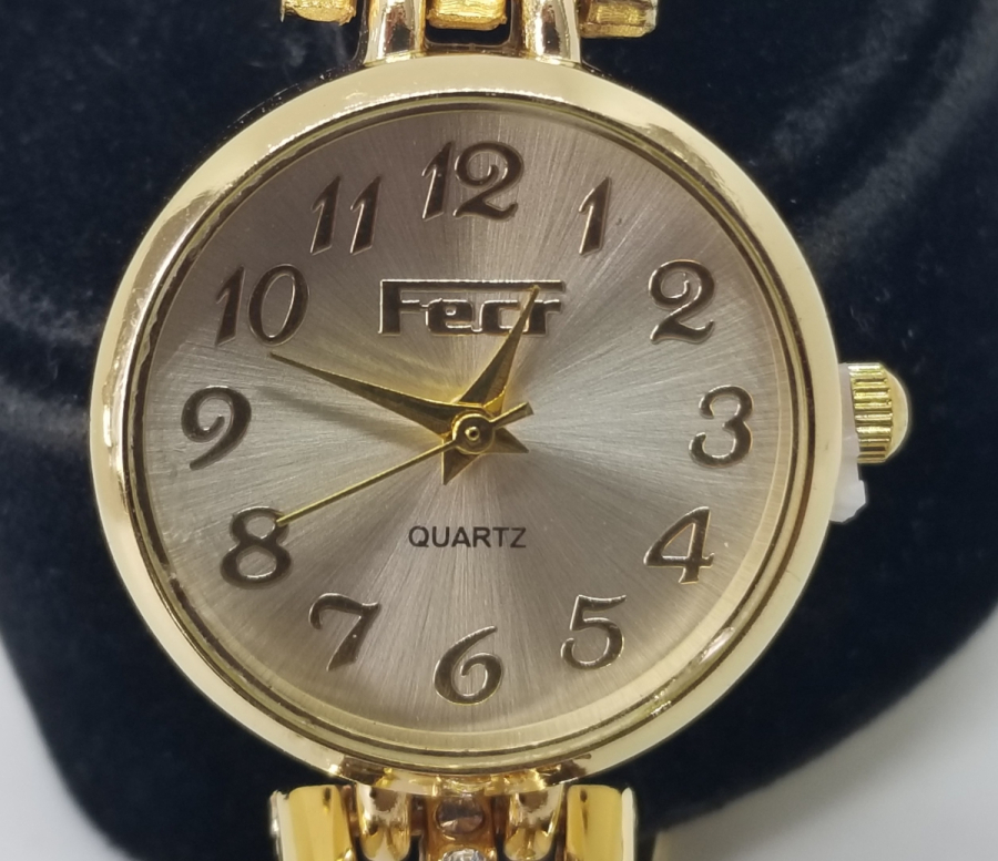 ALTIN KAPLAMA NOSTALJİK KOL SAATİ