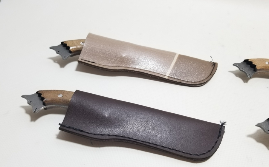 ÖZEL YAPIM KURT BAŞLI KAMPÇI BIÇAKLARI LOTU