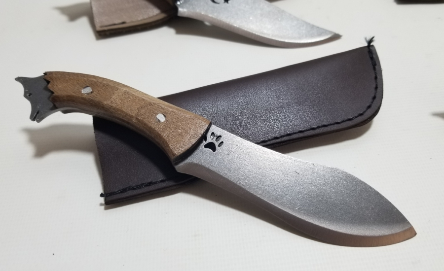 ÖZEL YAPIM KURT BAŞLI KAMPÇI BIÇAKLARI LOTU