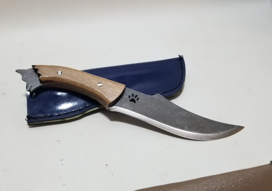 ÖZEL YAPIM KURT BAŞLI KAMPÇI BIÇAKLARI LOTU