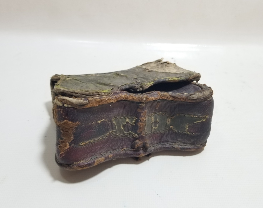 ÇOK NADİR DERİ OSMANLI DÖNEMİ KALE TÜFEĞİ ÇAPUTLUĞU