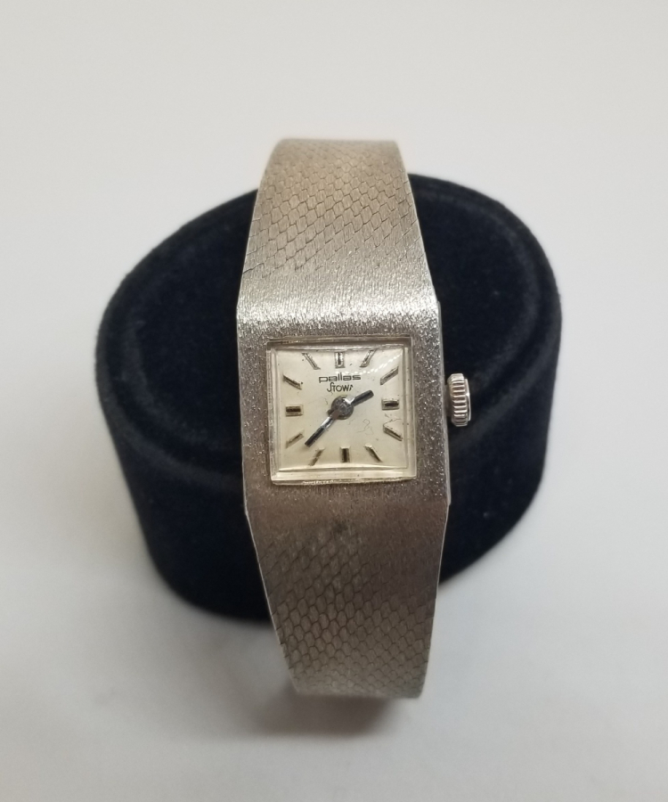 ÖZEL YAPIM KURMALI ANTİKA GÜMÜŞ KOL SAATİ