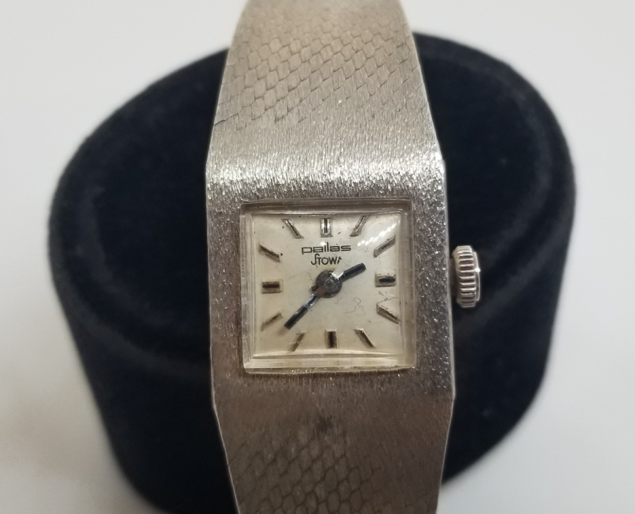 ÖZEL YAPIM KURMALI ANTİKA GÜMÜŞ KOL SAATİ