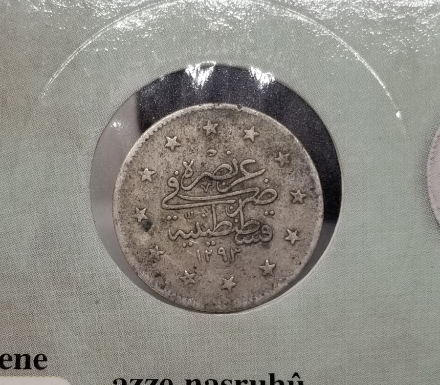 SULTAN ABDÜLHAMİD DÖNEMİ GÜMÜŞ 2 KURUŞ MECİDİYE