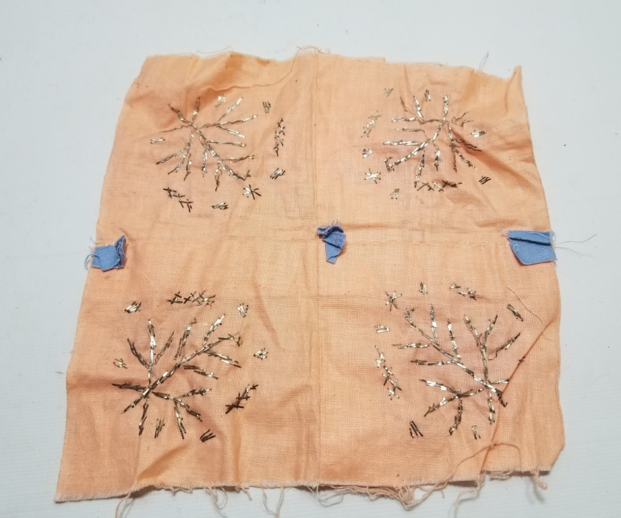 OSMANLI DÖNEMİ TELKIRMA İŞÇİLİKLİ GELİN ÇEVRESİ