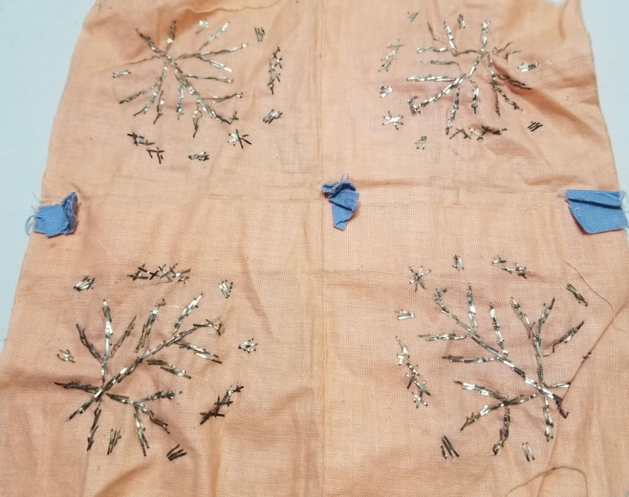 OSMANLI DÖNEMİ TELKIRMA İŞÇİLİKLİ GELİN ÇEVRESİ