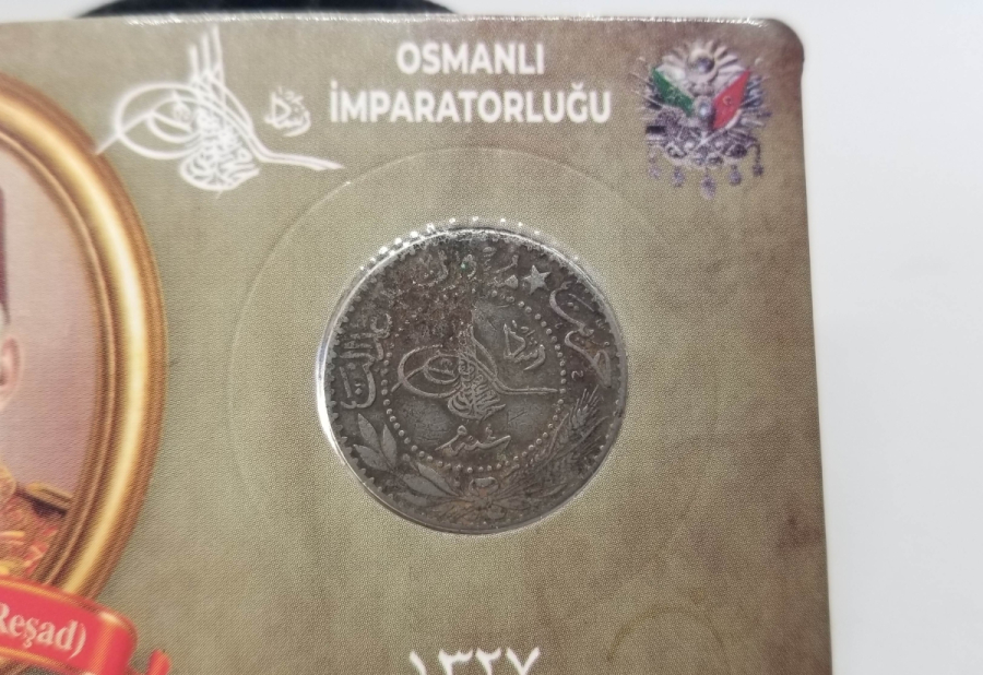 MEHMET REŞAT HAN DÖNEMİ KOLEKSİYONLUK NİKEL 20 PARA