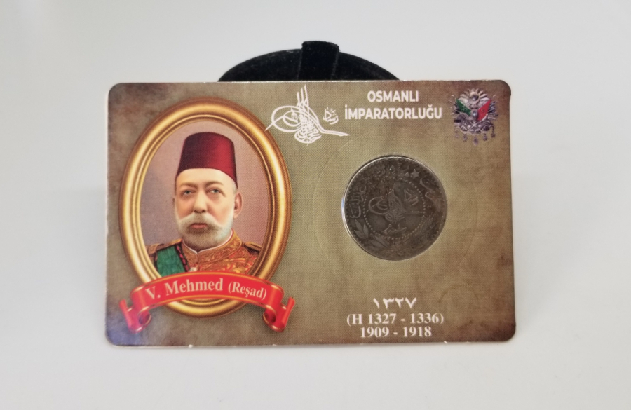 MEHMET REŞAT HAN DÖNEMİ KOLEKSİYONLUK NİKEL 20 PARA
