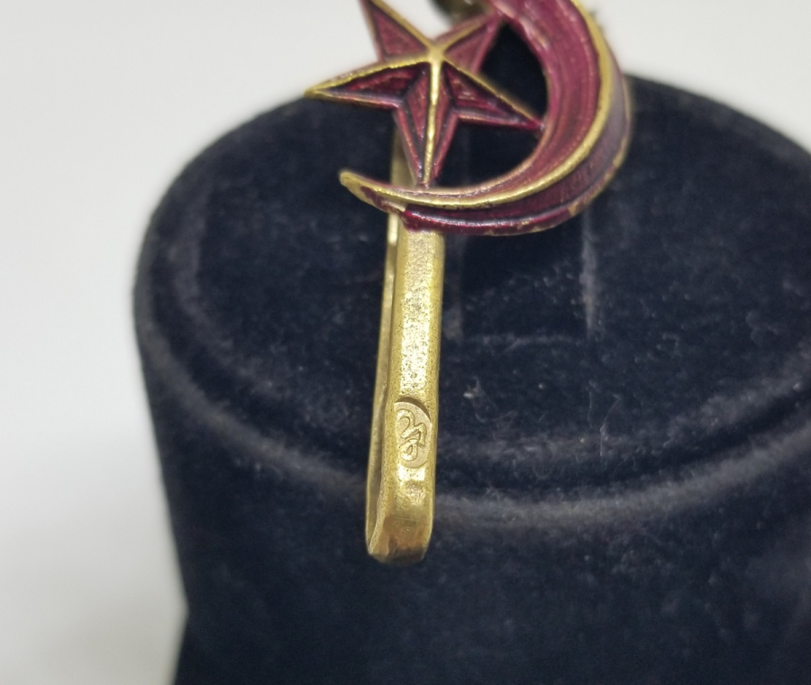 ÜZERİ AY YILDIZLI MECİDİ NİŞANI BOYUN ASKISI