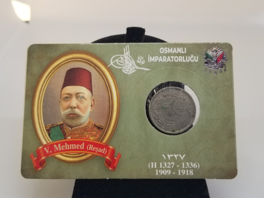 MEHMET REŞAT HAN DÖNEMİ KOLEKSİYONLUK NİKEL 10 PARA