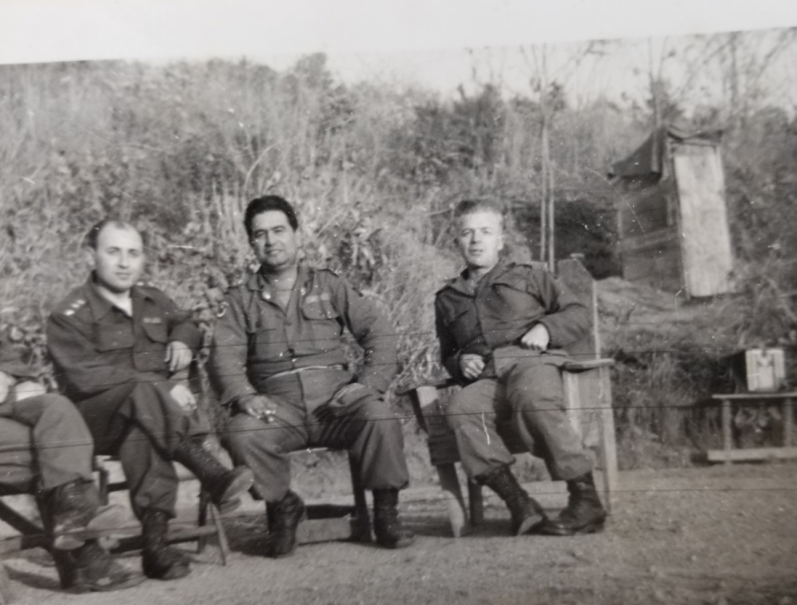 KORE SAVAŞI'NDA SUBAYLARIMIZ GÖRSELLİ ORİJİNAL FOTOĞRAF