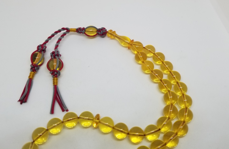 ÖZEL YAPIM DAMLA KEHRİBAR TESPİH