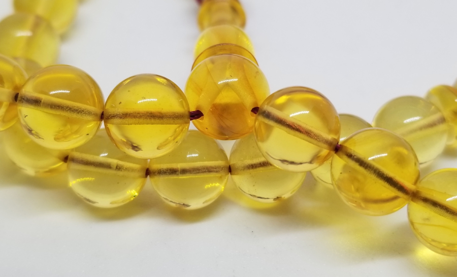 ÖZEL YAPIM DAMLA KEHRİBAR TESPİH