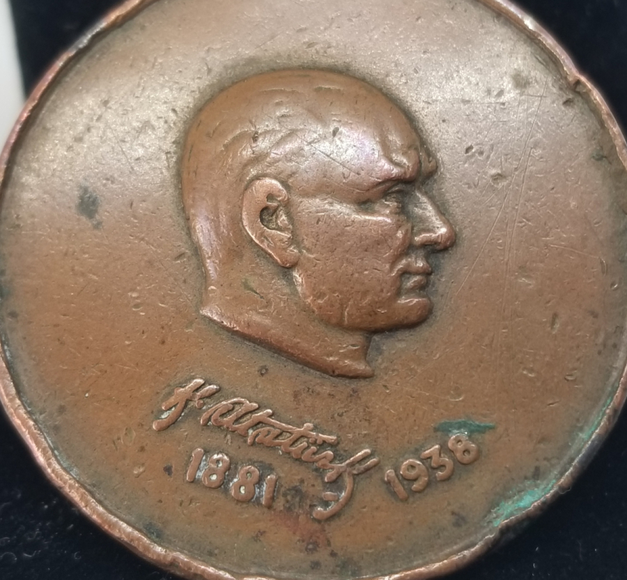 NADİR TİPTE İSTANBUL BOĞAZI GÖRSELLİ ATATÜRK MADALYON